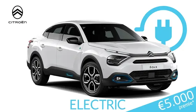 New Citroën ë-C4 X Electric. An elegant and unique concept
